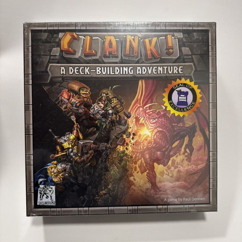 Clank! A Deck-Building Adventure Board Game - BRAND NEW SEALED